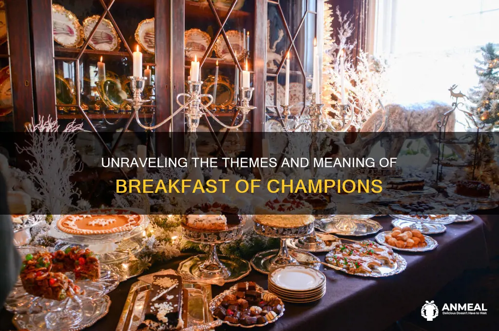 what is breakfast of champions about