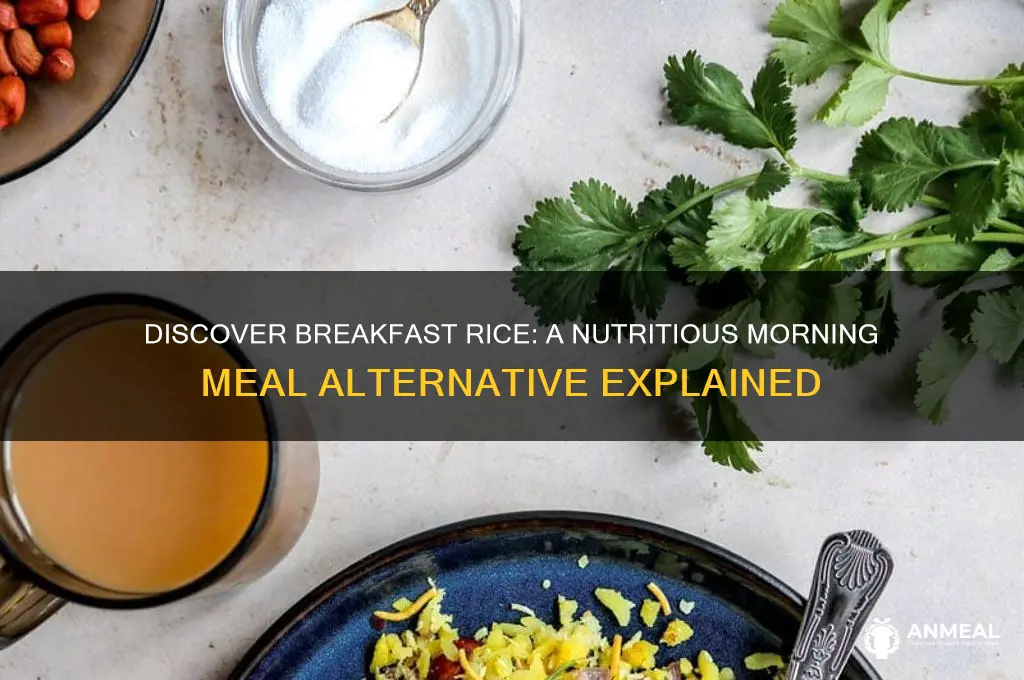 what is breakfast rice