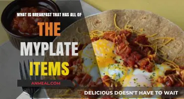 Balanced Breakfast Ideas: Incorporating All MyPlate Food Groups Easily