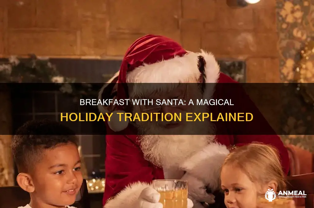what is breakfast with santa