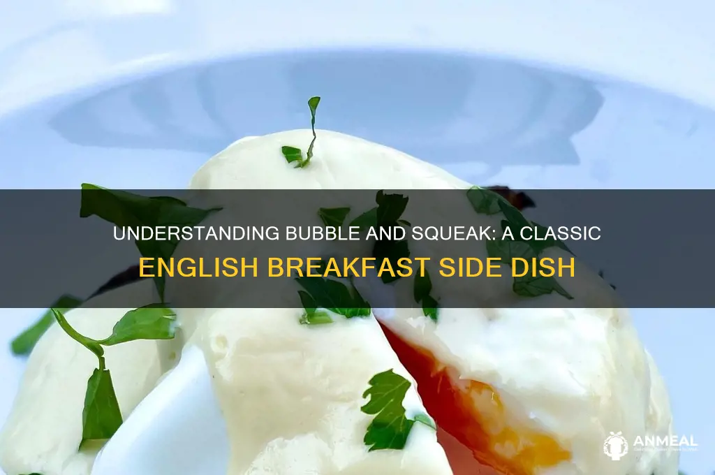 what is bubble for an english breakfast