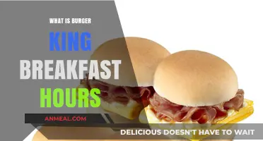 Burger King Breakfast Hours: When to Enjoy Your Morning Meal