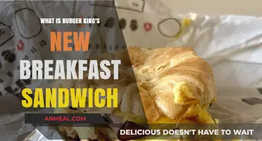 Burger King's New Breakfast Sandwich: A Tasty Morning Delight