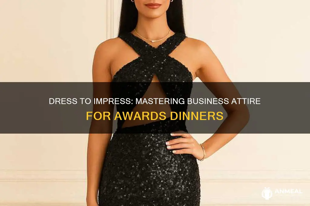 what is business attire for an awards dinner