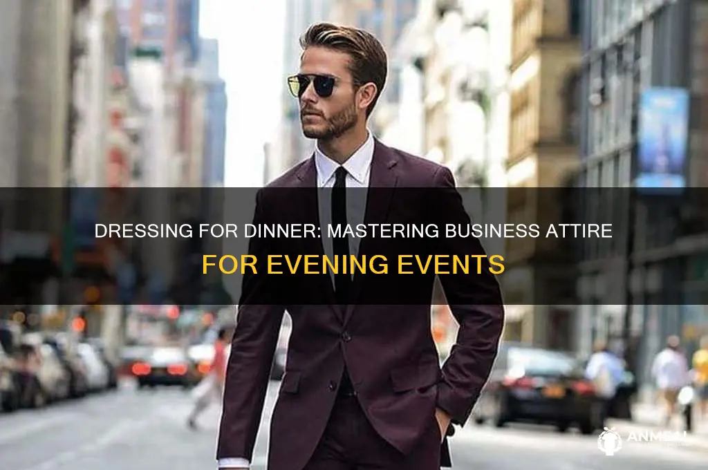 what is business attire for dinner