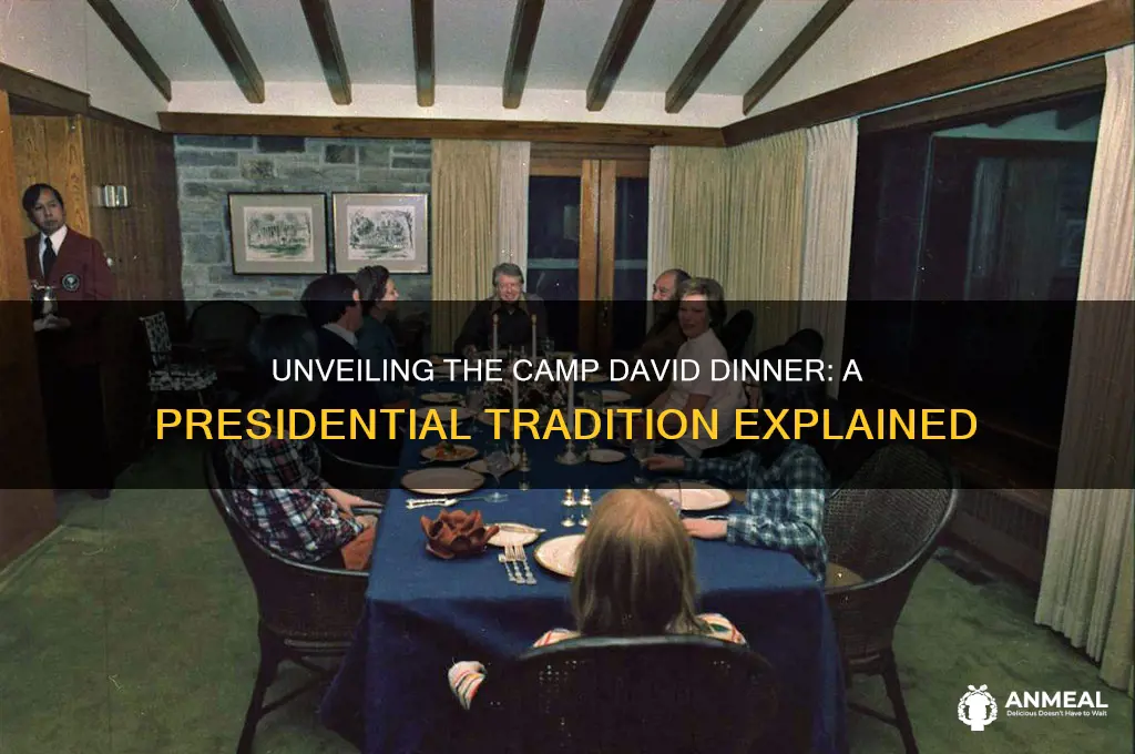 what is camp david dinner