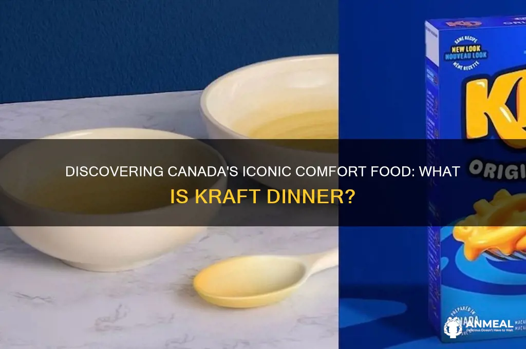 what is canadian kraft dinner