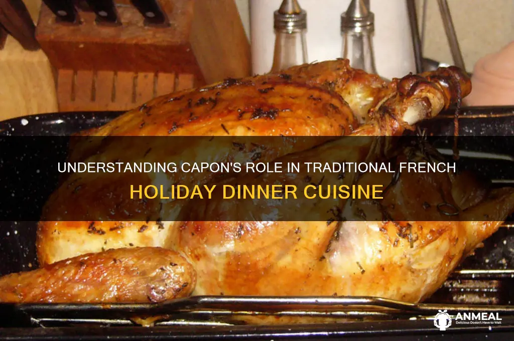 what is capin in a french dinner