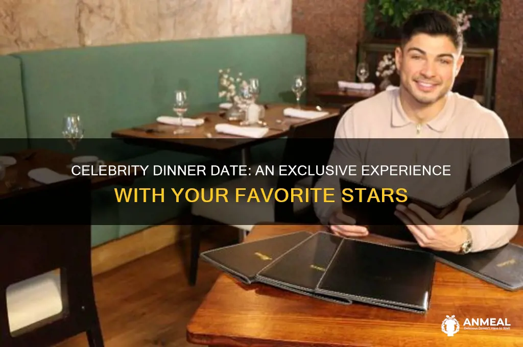 what is celebrity dinner date