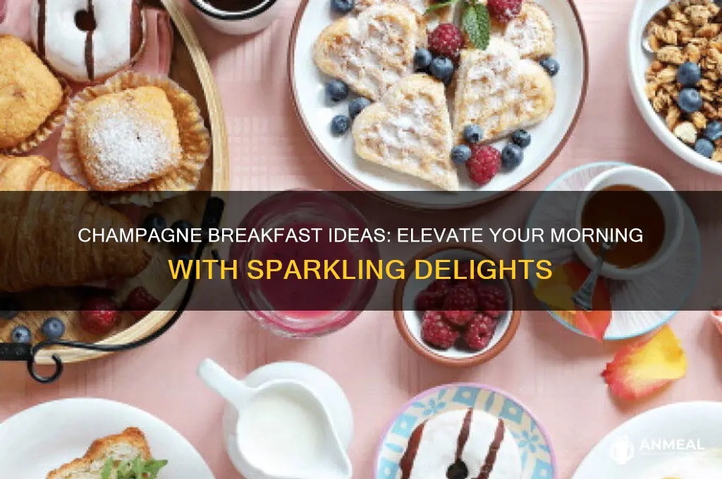what is champagne breakfast ideas