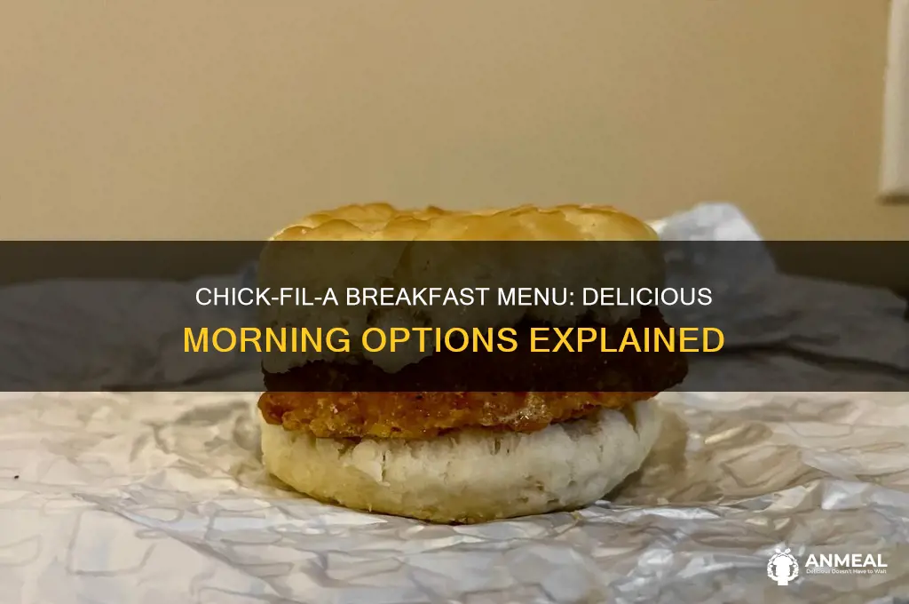 what is chick fil a breakfast