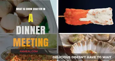 Understanding Chow Chatter: Enhancing Dinner Meeting Dynamics and Communication