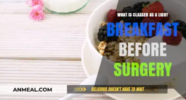 Light Breakfast Before Surgery: What’s Safe and Recommended Pre-Op