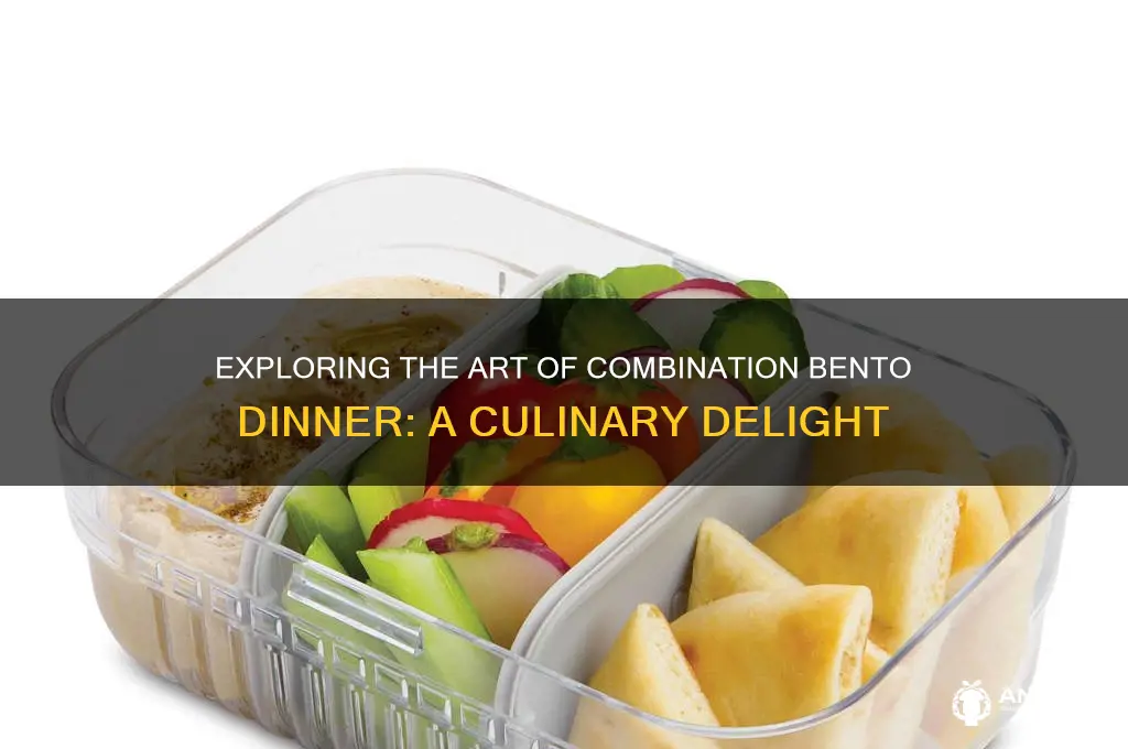 what is combination bento dinner