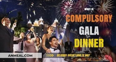 Understanding the Concept of a Compulsory Gala Dinner Event