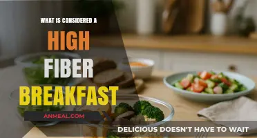 High-Fiber Breakfast Ideas: Nutrient-Packed Morning Meals for Optimal Health
