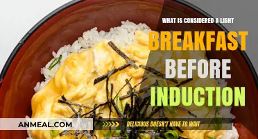 Light Breakfast Ideas to Prepare for a Smooth Induction Process