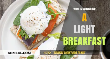 A Hearty Breakfast: What Qualifies as Light Morning Meal?