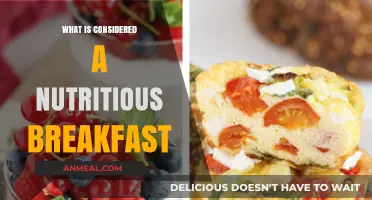 Kickstart Your Day: Defining a Nutritious Breakfast for Optimal Health