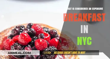 NYC's Priciest Breakfasts: What Makes a Meal Expensive in the City?