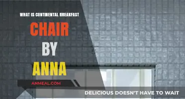 Anna's Continental Breakfast Chair: Unveiling Its Unique Design and Purpose