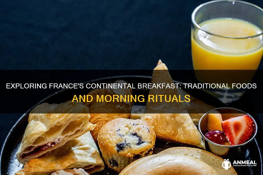 what is continental breakfast in france