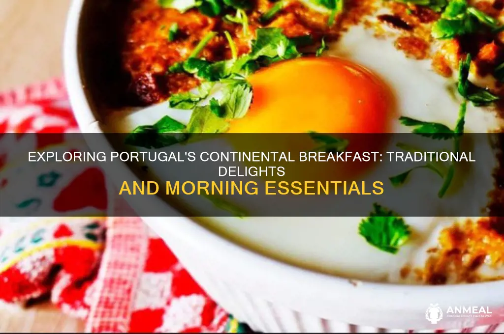 what is continental breakfast in portugal