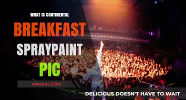 Continental Breakfast Spraypaint Pic: Unraveling the Urban Art Mystery