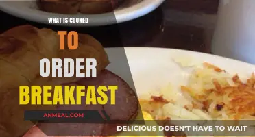 Freshly Prepared: Understanding Cooked-to-Order Breakfast Delights