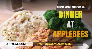 Applebee's Barbecue Rib Dinner Cost: A Budget-Friendly Meal Option?