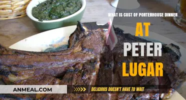 Porterhouse Dinner at Peter Luger: Unveiling the Cost of a Steakhouse Icon