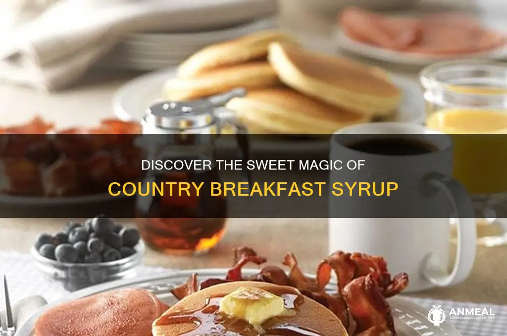 what is country breakfast syrup