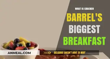 Cracker Barrel's Ultimate Breakfast: Discover Their Largest Morning Feast
