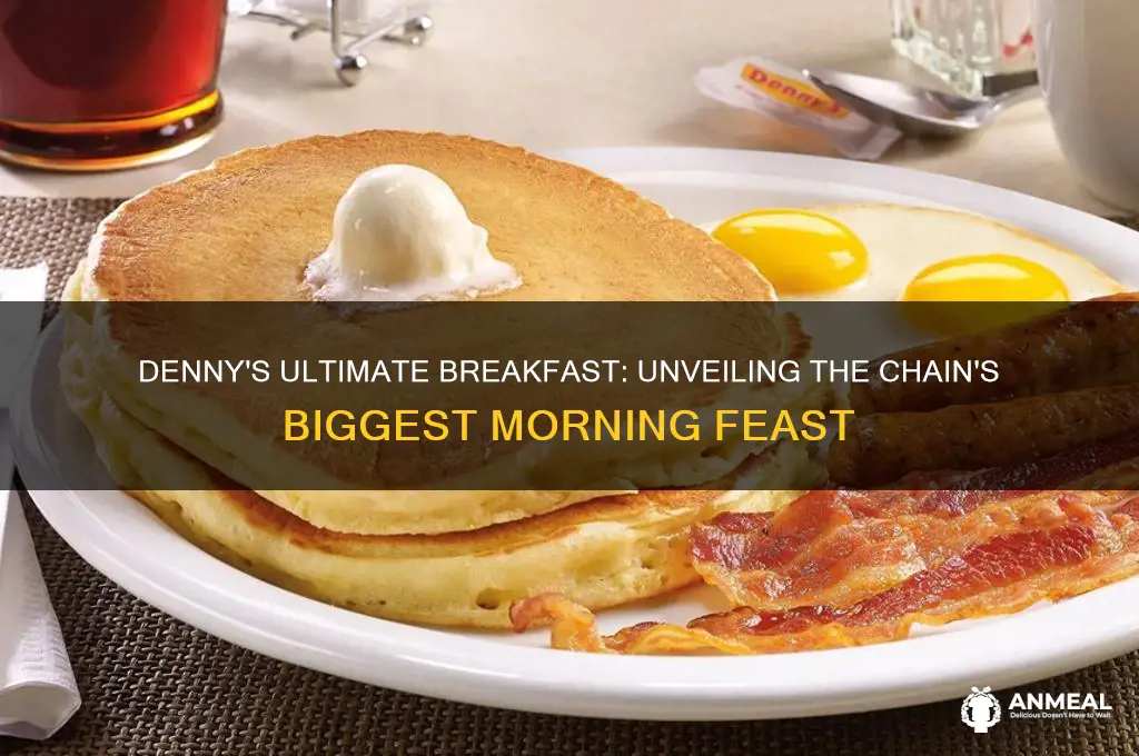 what is dennys biggest breakfast