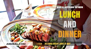 Lunch vs. Dinner: Unraveling the Key Differences in Meals