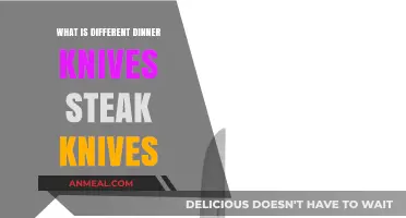 Dinner Knives vs. Steak Knives: Key Differences and Best Uses