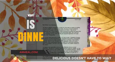 Discovering the Meaning and Origins of the Word 'Dinne