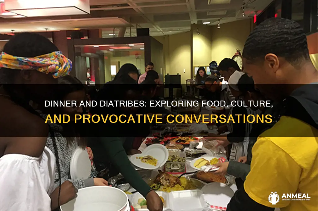 what is dinner and diatribes about