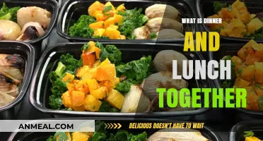 Combining Meals: The Concept of Lunch and Dinner Together Explained