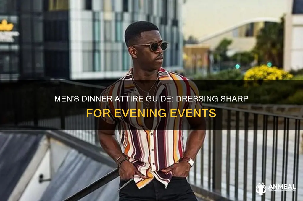 what is dinner attire for men