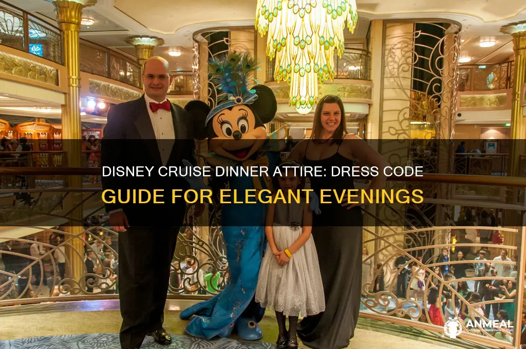 what is dinner attire on a disney cruise