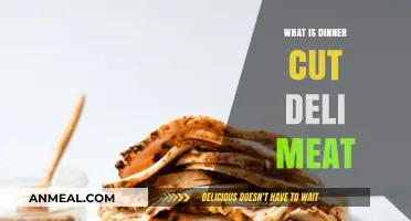 Understanding Dinner Cut Deli Meat: A Guide to Sliced Perfection