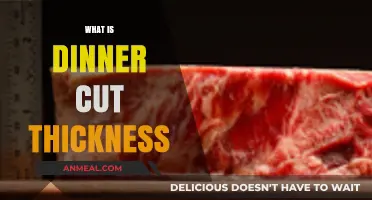 Understanding Dinner Cut Thickness: Perfect Slicing for Optimal Flavor and Texture