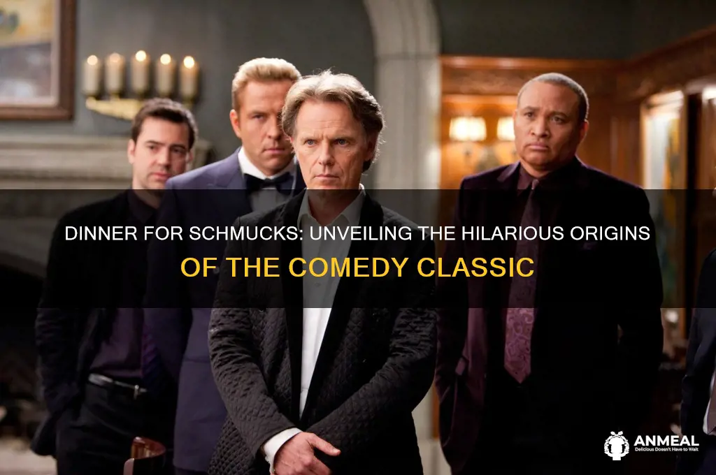 what is dinner for schmucks based on