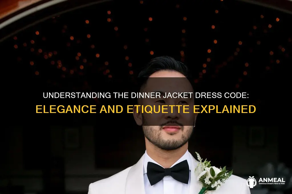 what is dinner jacket as dress code