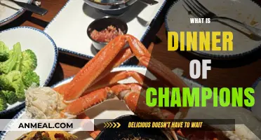 What is the Dinner of Champions? Unlocking the Ultimate Feast