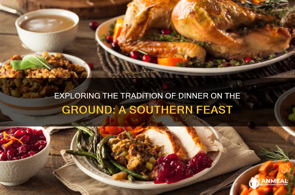 what is dinner on the ground