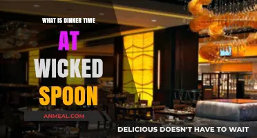 Discover Wicked Spoon's Dinner Hours: A Guide to Timing Your Feast