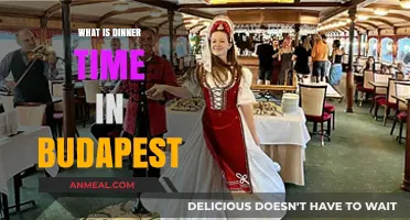 Exploring Budapest's Dinner Time: When and Where to Eat Like a Local