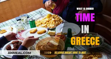 Greek Dining Traditions: Understanding Dinner Time in Greece